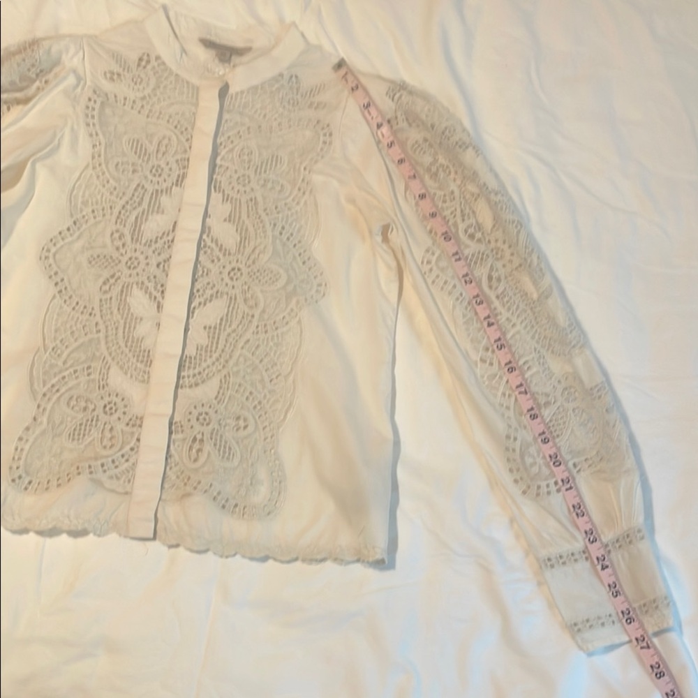 Banana Republic Marianna Lace Blouse - Picture 12 of 14